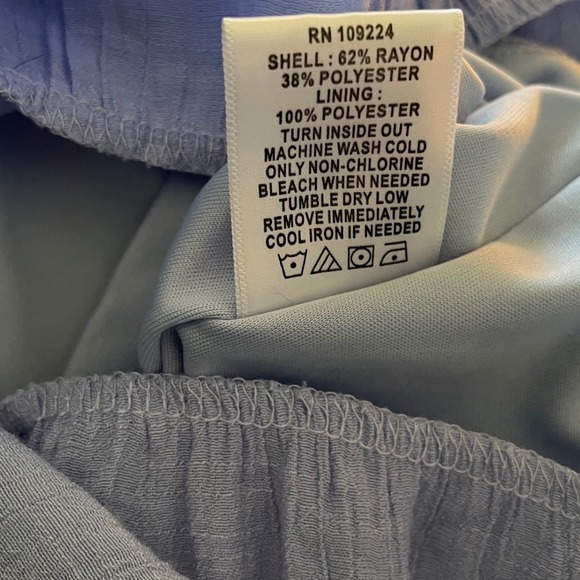 Indigo Soul Maxi Dress Sz S Tiered Boho Coastal Resort Wedding Guest Cotttage - Picture 8 of 8